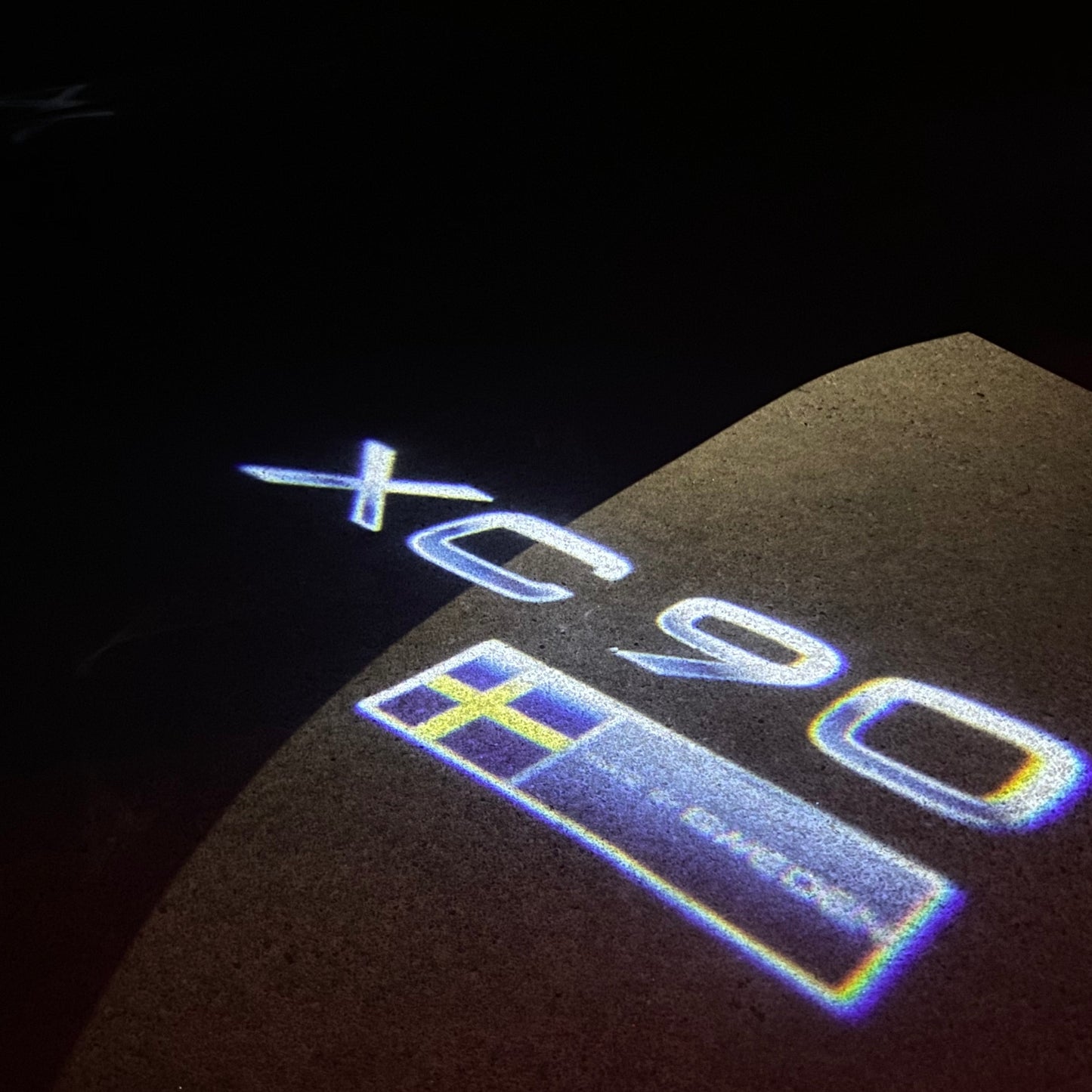 Volvo XC 90 LOGO PROJECROTR LIGHTS Nr.102 (quantity 1 = 2 Logo Film / 2 door lights)