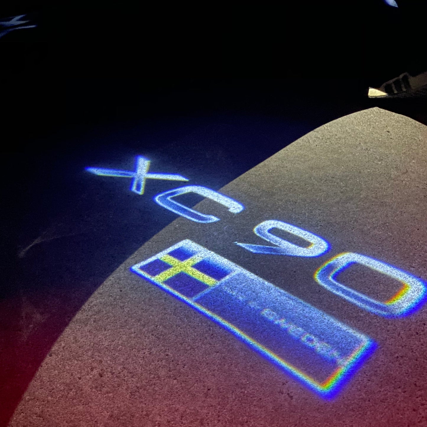 Volvo XC 90 LOGO PROJECROTR LIGHTS Nr.102 (quantity 1 = 2 Logo Film / 2 door lights)
