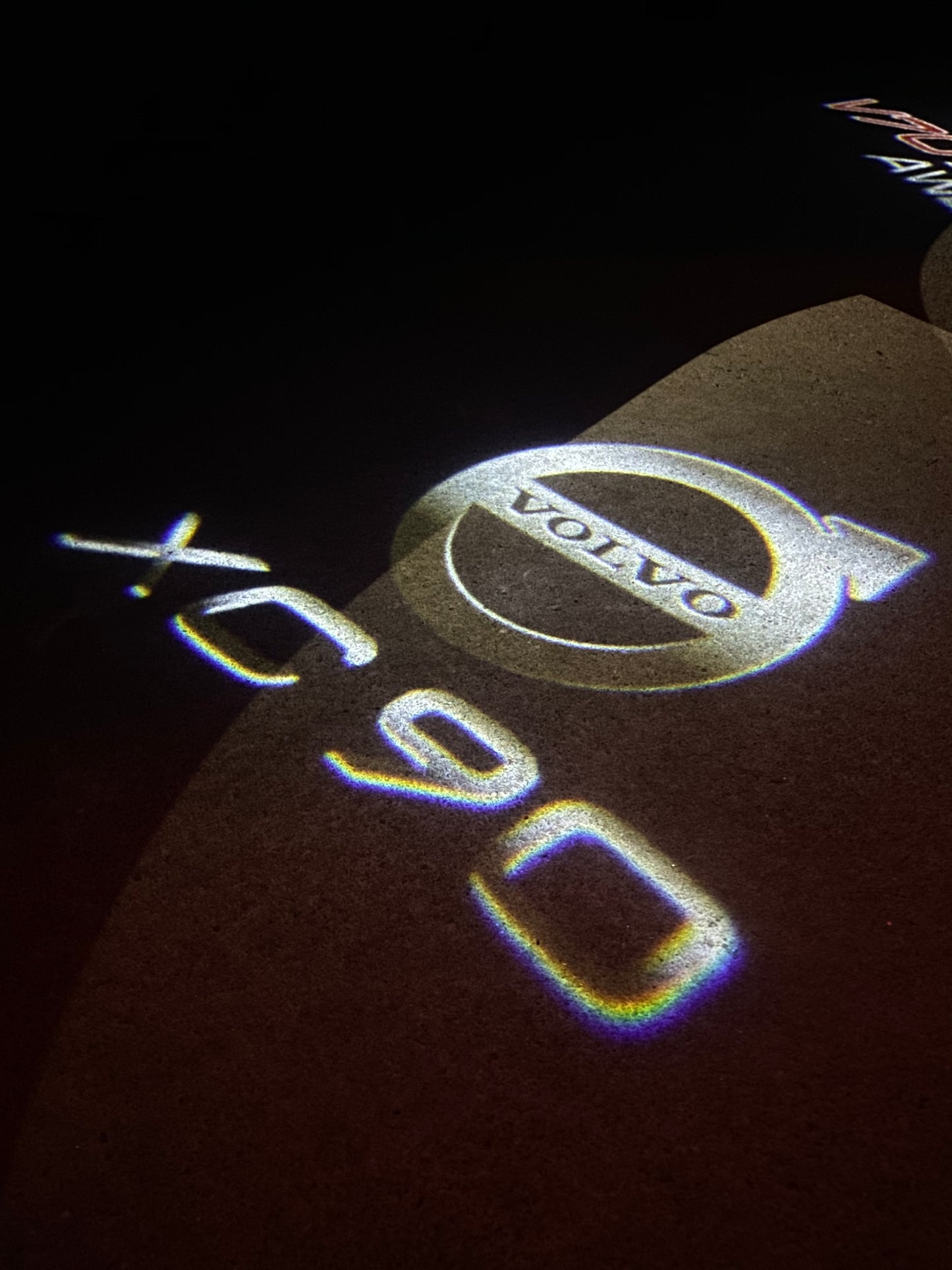 Volvo XC90 LOGO PROJECROTR LIGHTS Nr.123 (quantity 1 = 2 Logo Film / 2 door lights)