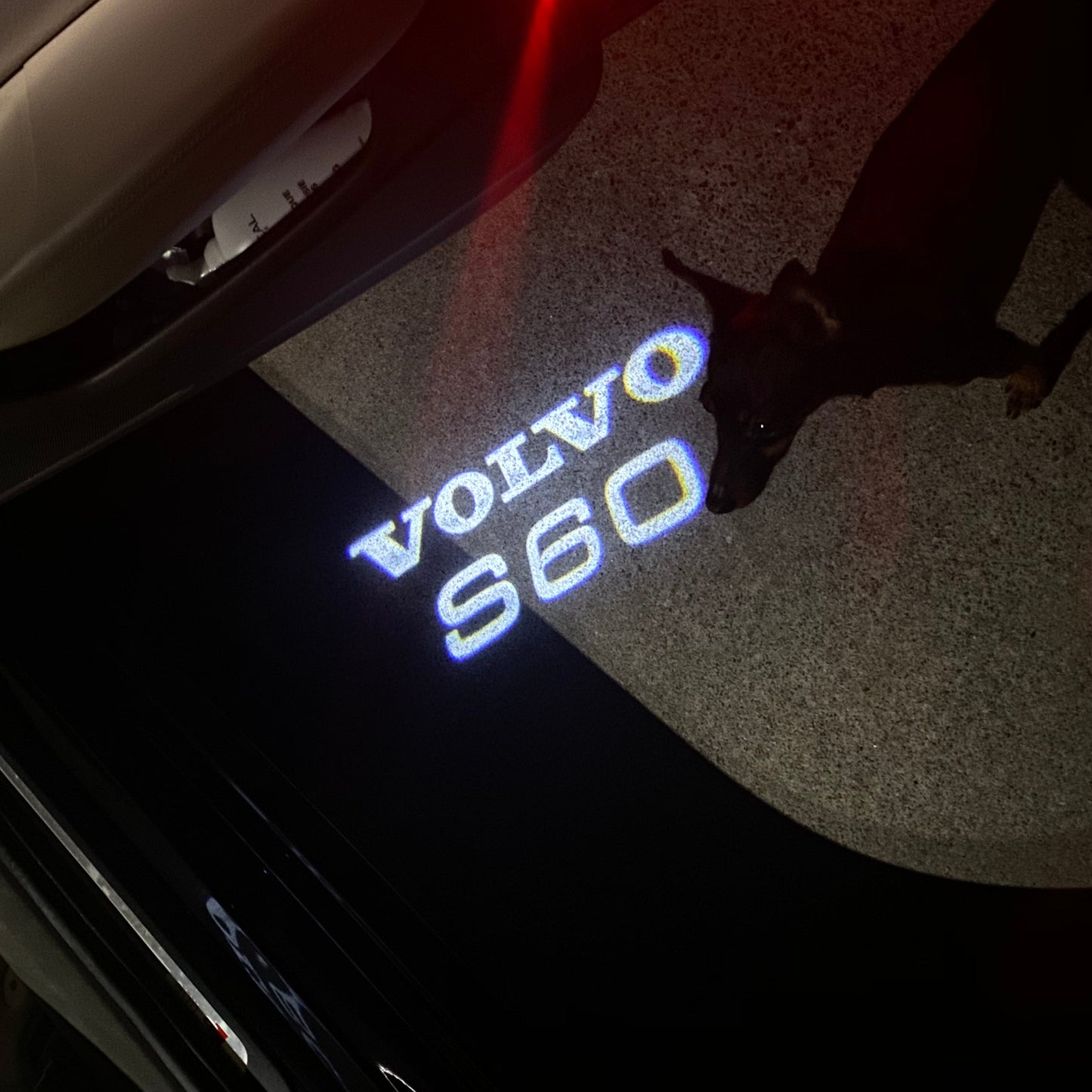 Volvo S60 LOGO PROJECROTR LIGHTS Nr.120 (quantity 1 = 2 Logo Film / 2 door lights)