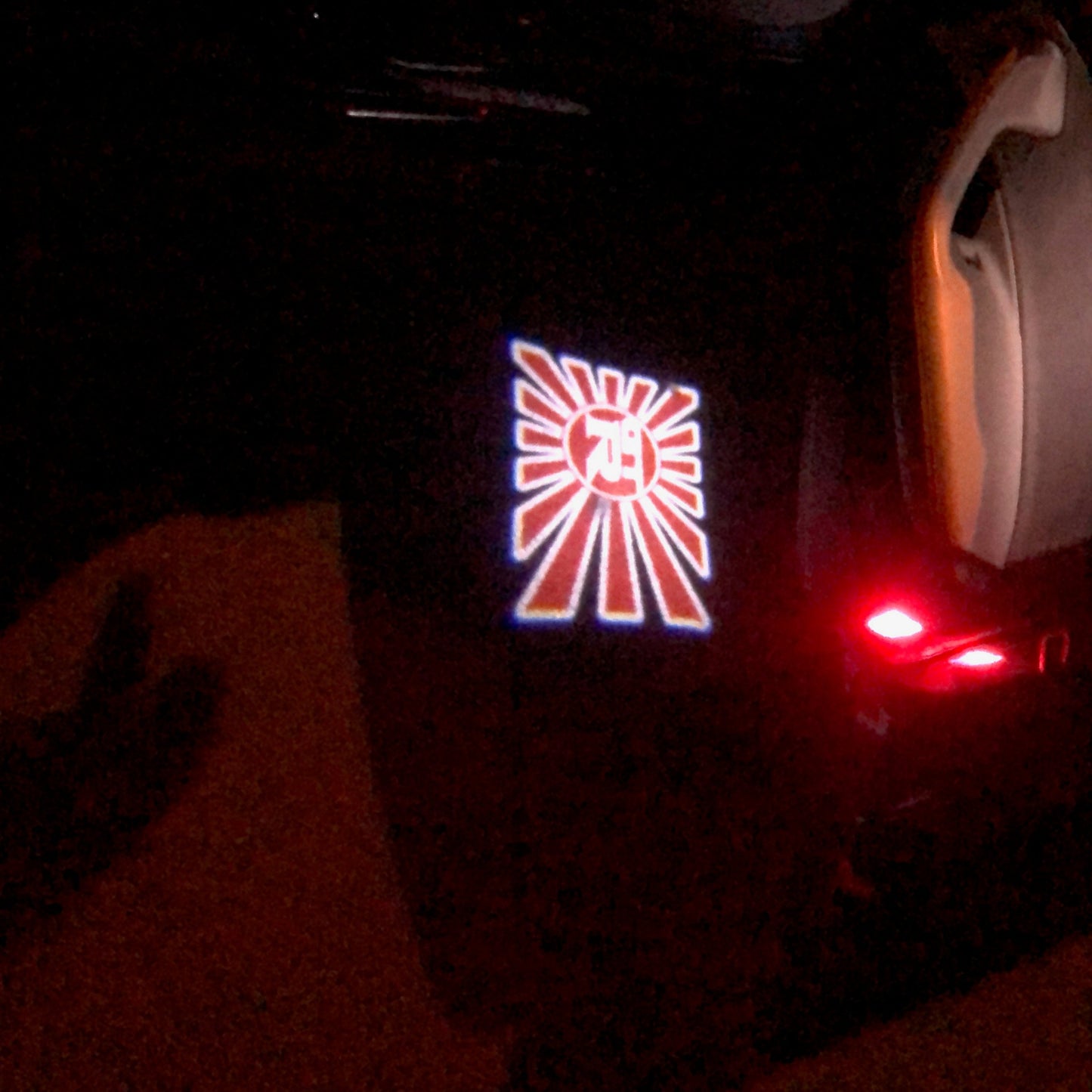 GTR R35 PROJECTOT LIGHTS Nr.03 (quantity 1 = 2 Logo Films /2 door lights)