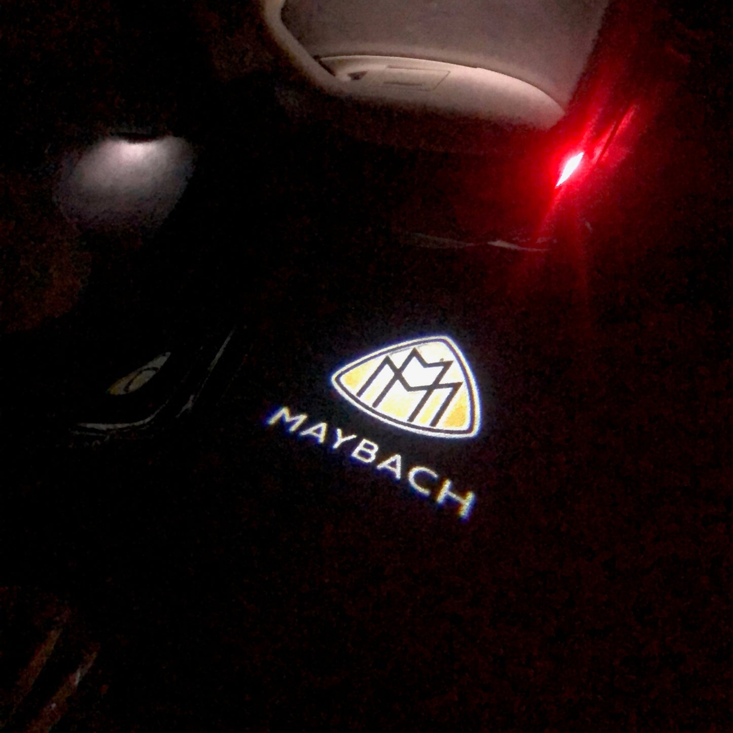 MAYBACH LOGO PROJECTOT LIGHTS Nr.1313 (quantity 1 = 2 Logo Films /2 door lights)