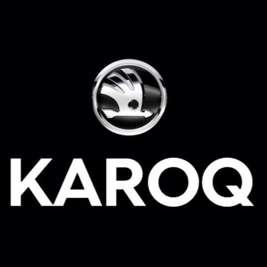 SKODA KAROQ LOGO LIGHTS Nr.110 (quantity 1 = 2 Logo Film / 2 door lights)