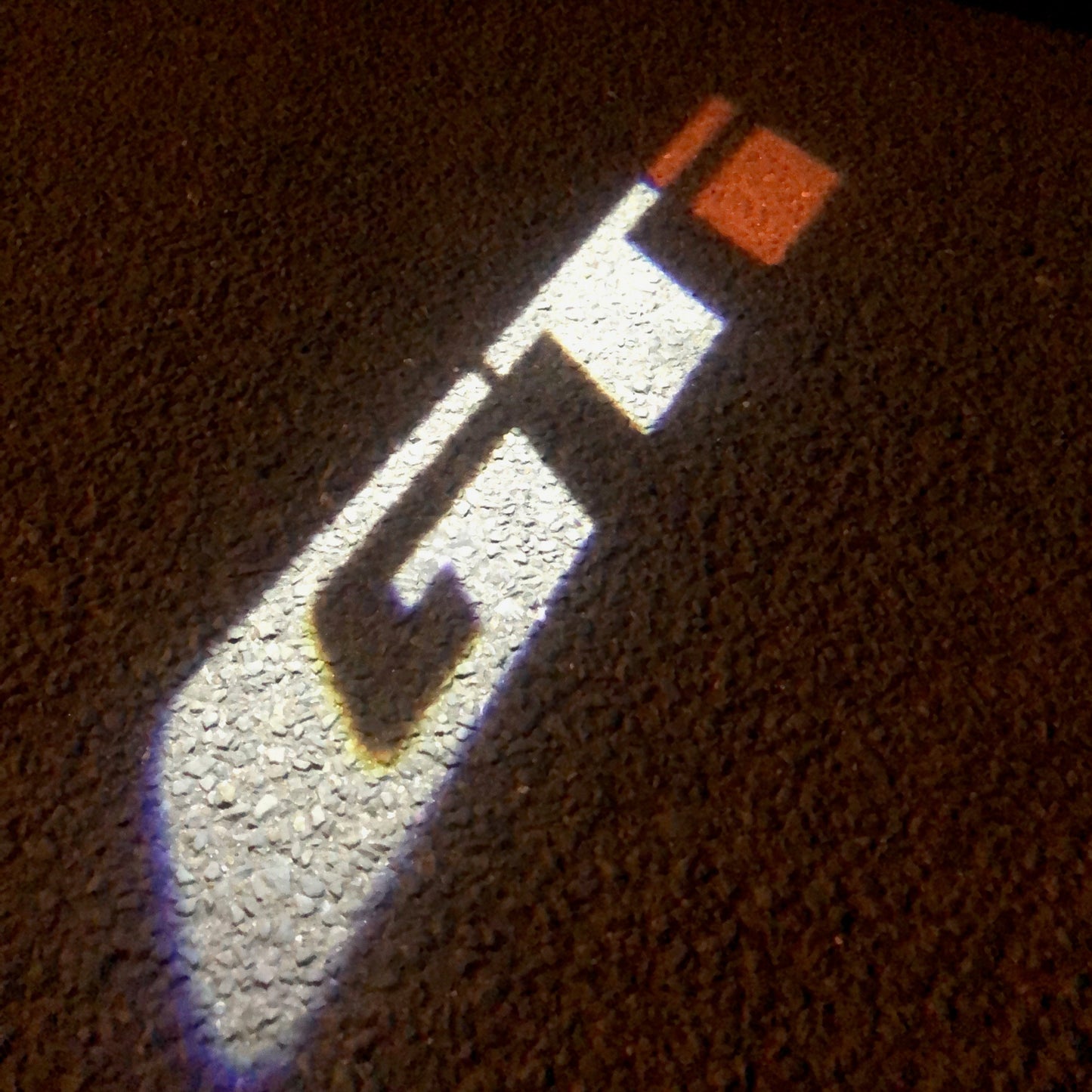 Volkswagen Door lights GTI Logo Nr. 47 (quantity 1 = 2 Logo Films /2 door lights)
