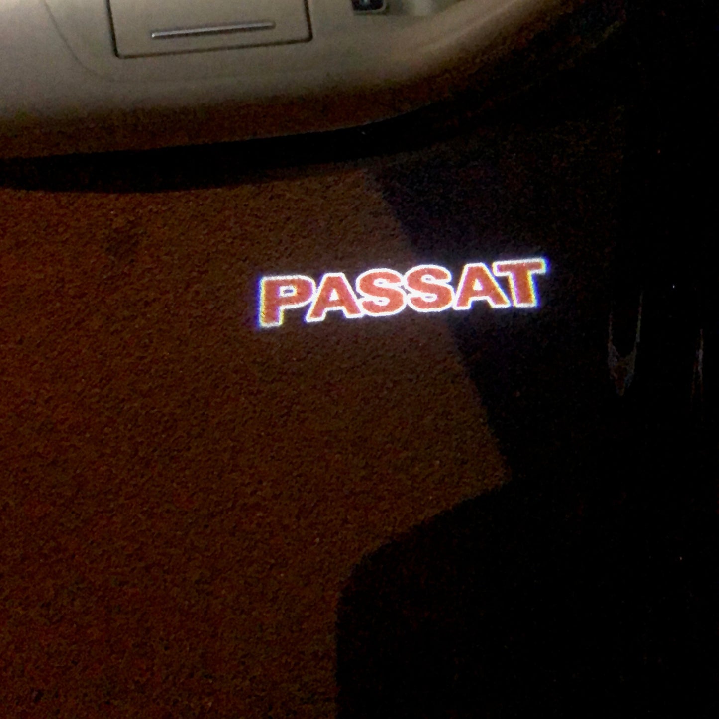 Volkswagen Door lights PASSAT Logo N.95 (quantity 1 = 2 Logo Films /2 door lights)