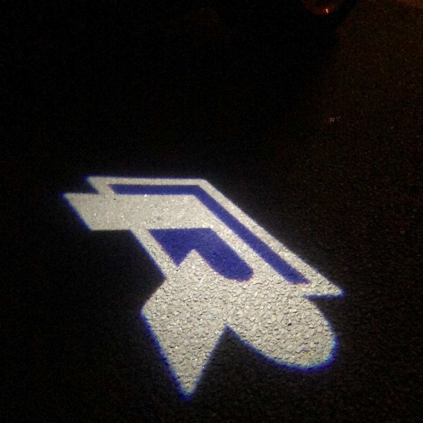 Volkswagen Door lights R Logo Nr. 51 (quantity 1 = 2 Logo Films /2 door lights)