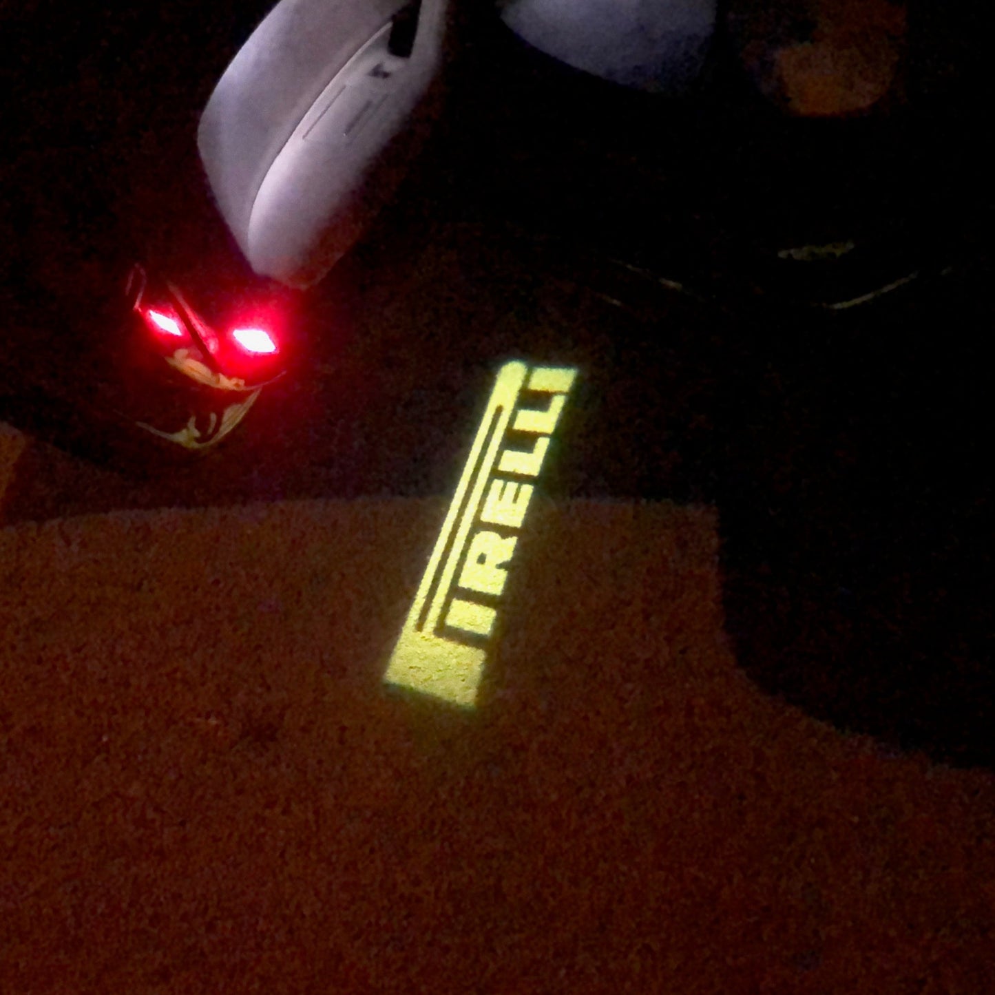 Volkswagen Door lights PIRELLI Logo Nr. 42 (quantity 1 = 2 Logo Films /2 door lights)