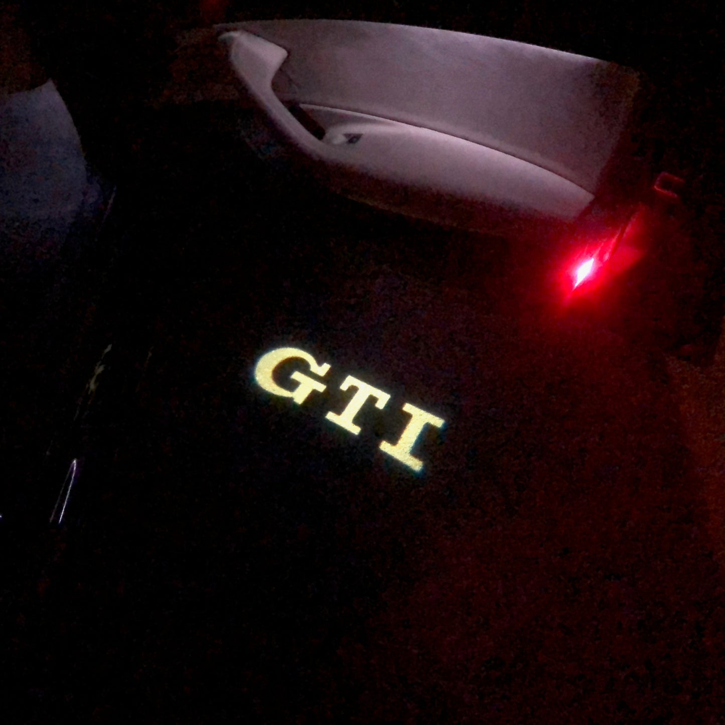 Volkswagen Door lights GTI Logo Nr. 48 (quantity 1 = 2 Logo Films /2 door lights)