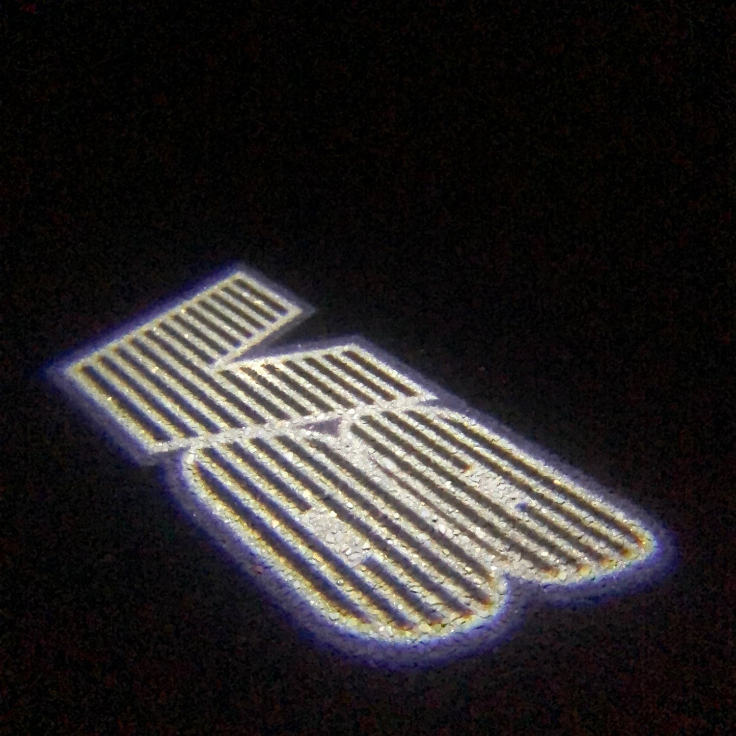 Volkswagen Door lights V8 Logo Nr. 68 (quantity 1 = 2 Logo Films /2 door lights)