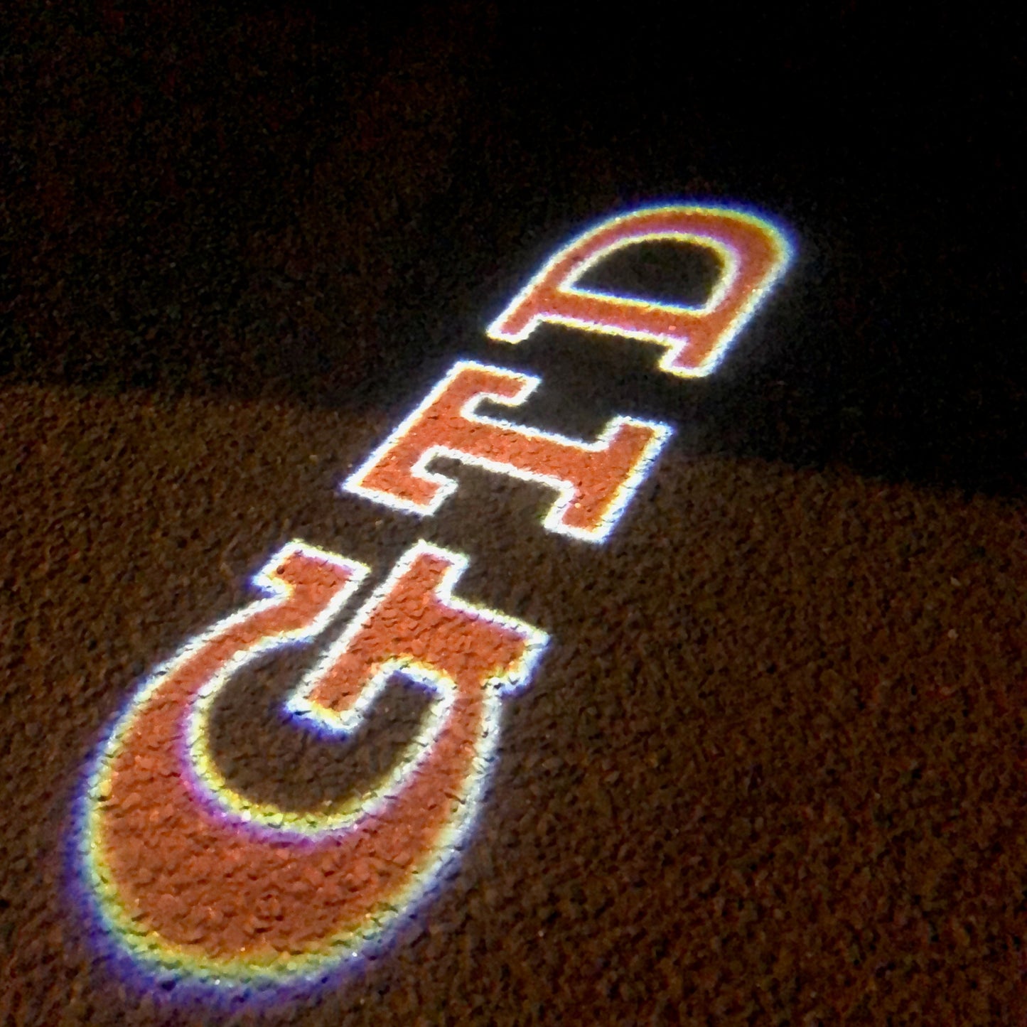 Volkswagen Door lights GTD Logo Nr. 45 (quantity 1 = 2 Logo Films /2 door lights)