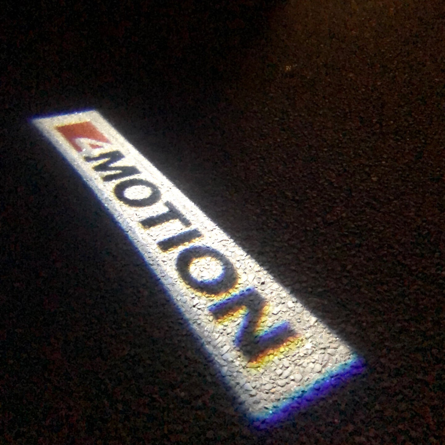Volkswagen Door lights 4 MOTION Logo Nr. 41 ( quantity 1 = 2 Logo Film / 2 door lights)