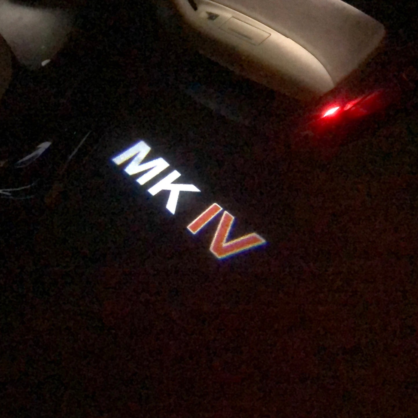 Volkswagen Door lights MK4 Logo Nr. 89 (quantity 1 = 2 Logo Films /2 door lights)