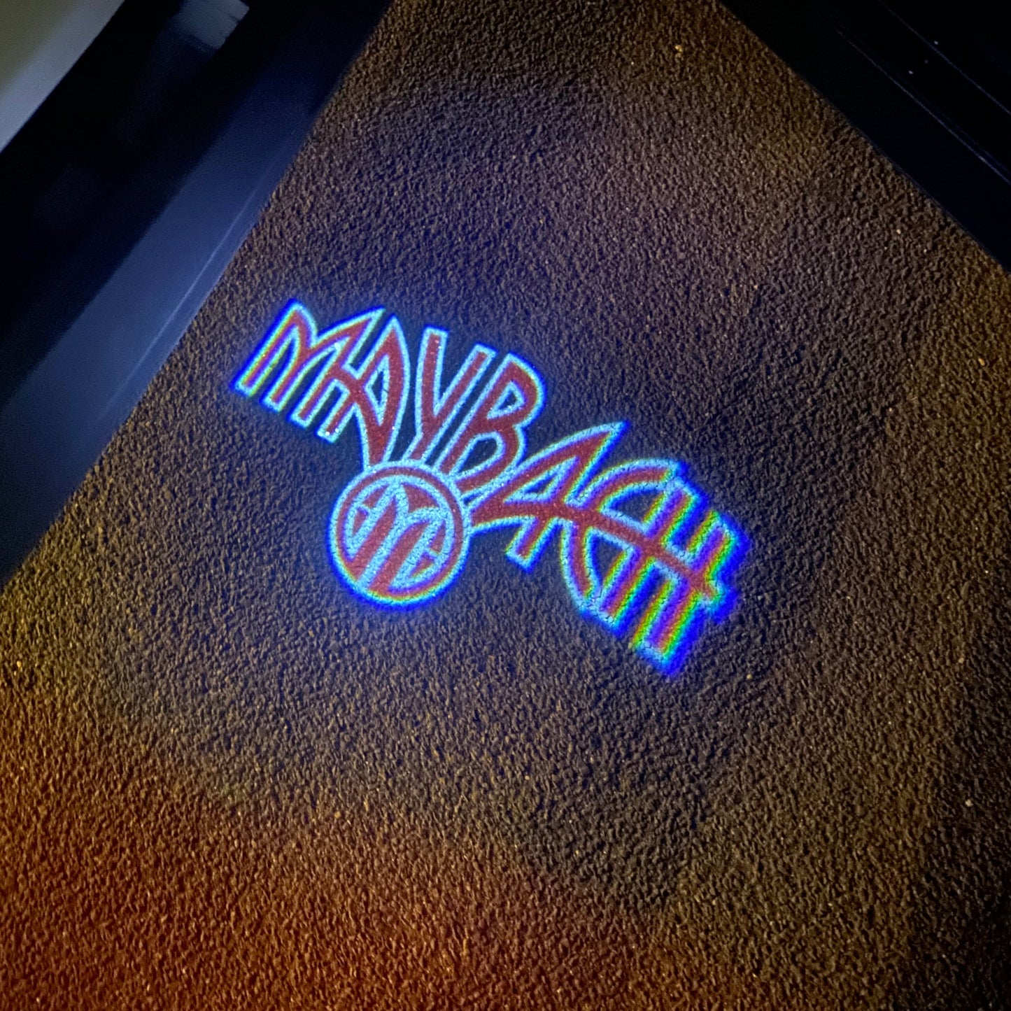 MAYBACH LOGO PROJECTOT LIGHTS Nr.1307 (quantity 1 = 2 Logo Films /2 door lights)