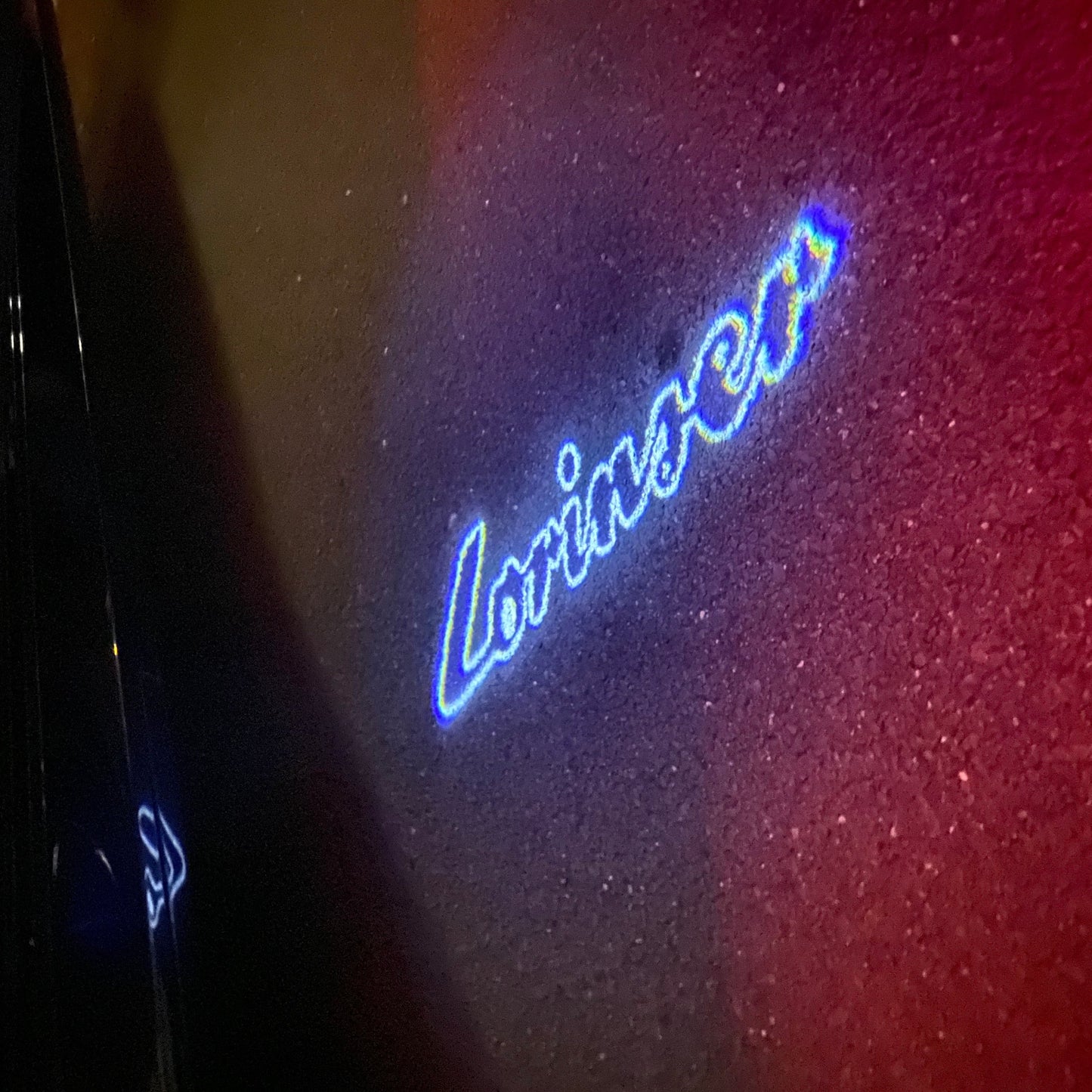 LORINSER LOGO PROJECTOT LIGHTS Nr.1301(quantity 1 = 2 Logo Films /2 door lights)