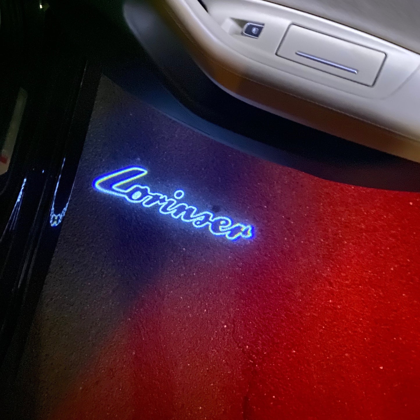 LORINSER LOGO PROJECTOT LIGHTS Nr.1301(quantity 1 = 2 Logo Films /2 door lights)