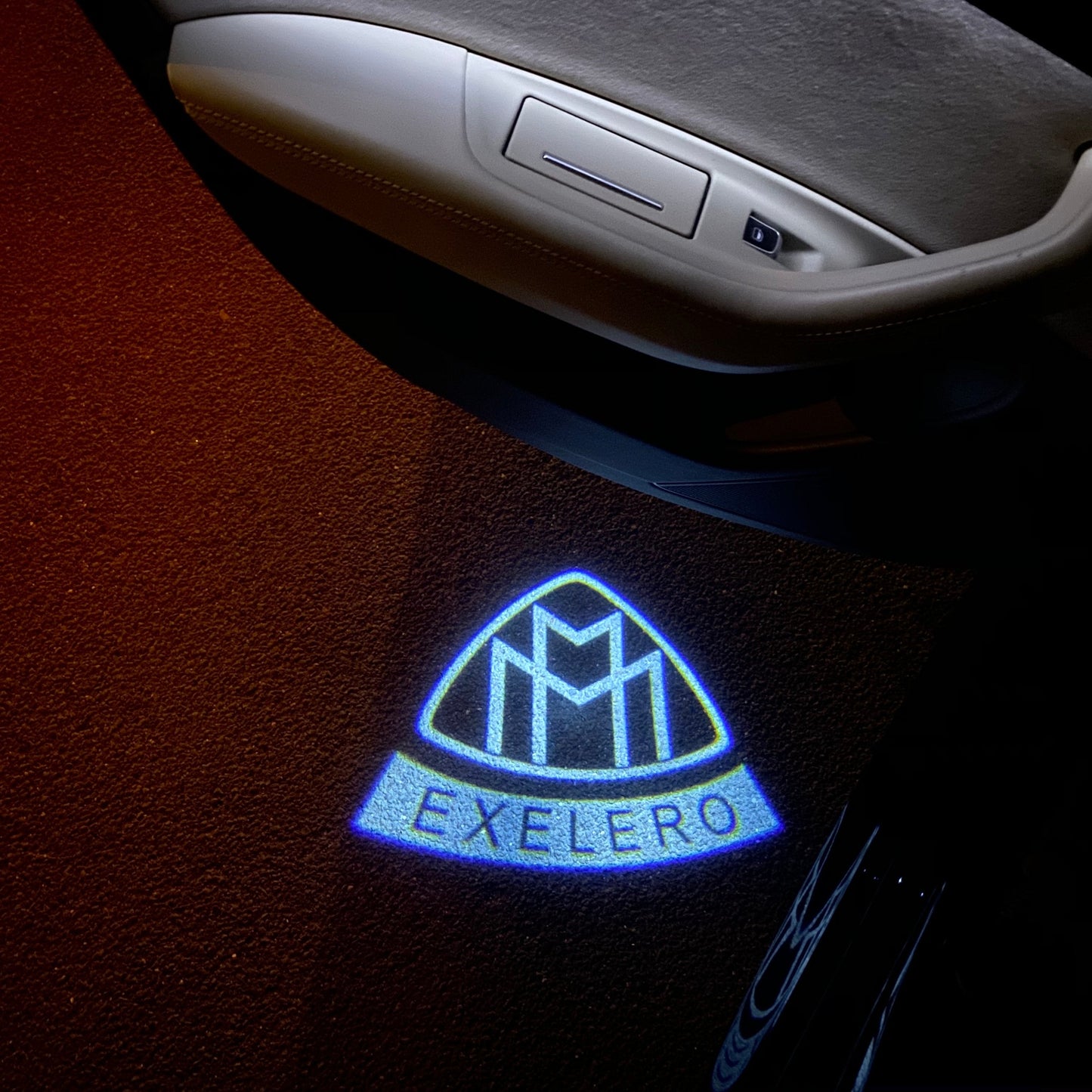 MAYBACH LOGO PROJECTOT LIGHTS Nr.1316 (quantity 1 = 2 Logo Films /2 door lights)