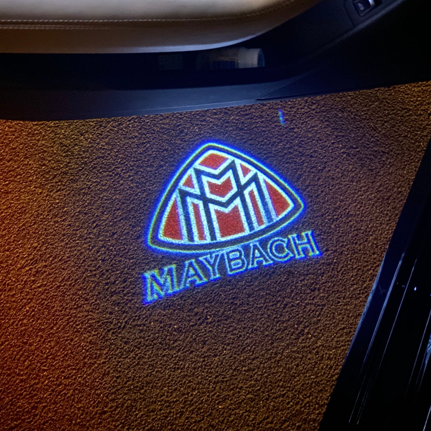 MAYBACH LOGO PROJECTOT LIGHTS Nr.1306 (quantity 1 = 2 Logo Films /2 door lights)