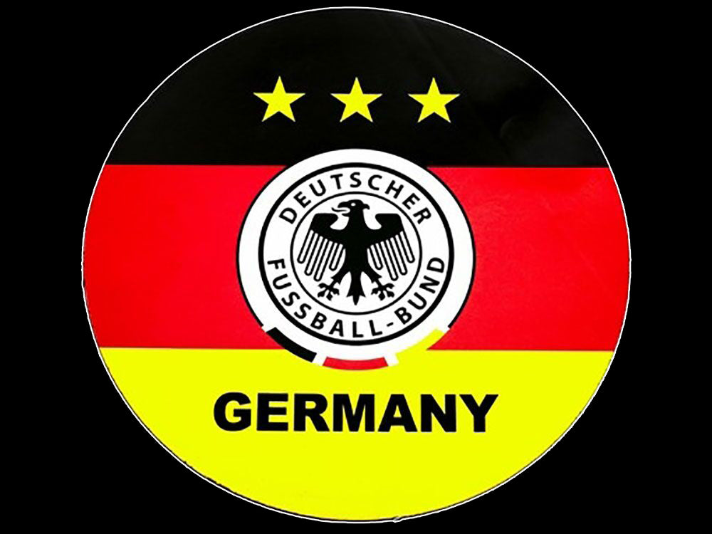 Football CLUB GERMANY Logo door lights Nr.255 (quantity 1 = 2 Logo Films /2 door lights)