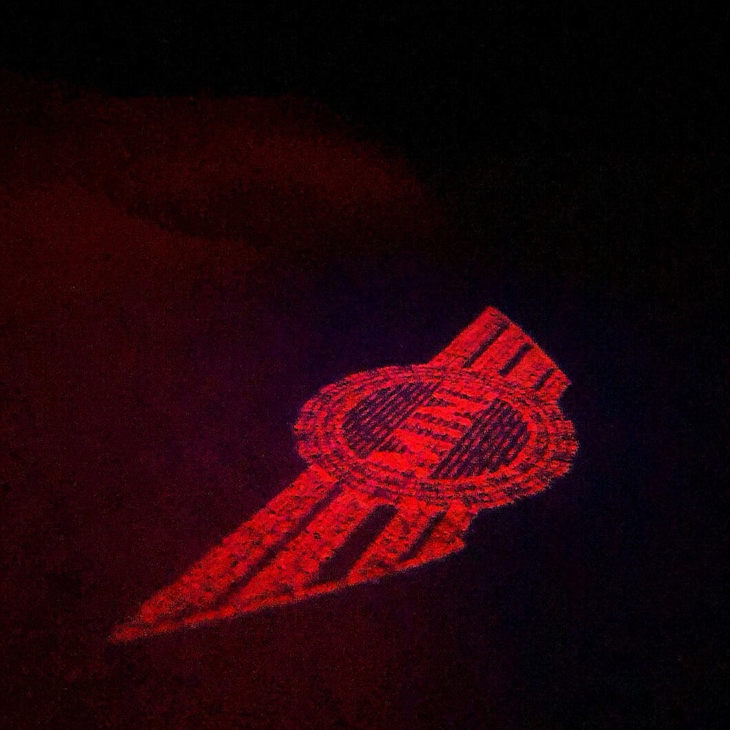 MINI ORIGINAL LOGO PROJECROTR LIGHTS Nr.59 (quantity 1 = 2 Logo Film / 2 door lights)