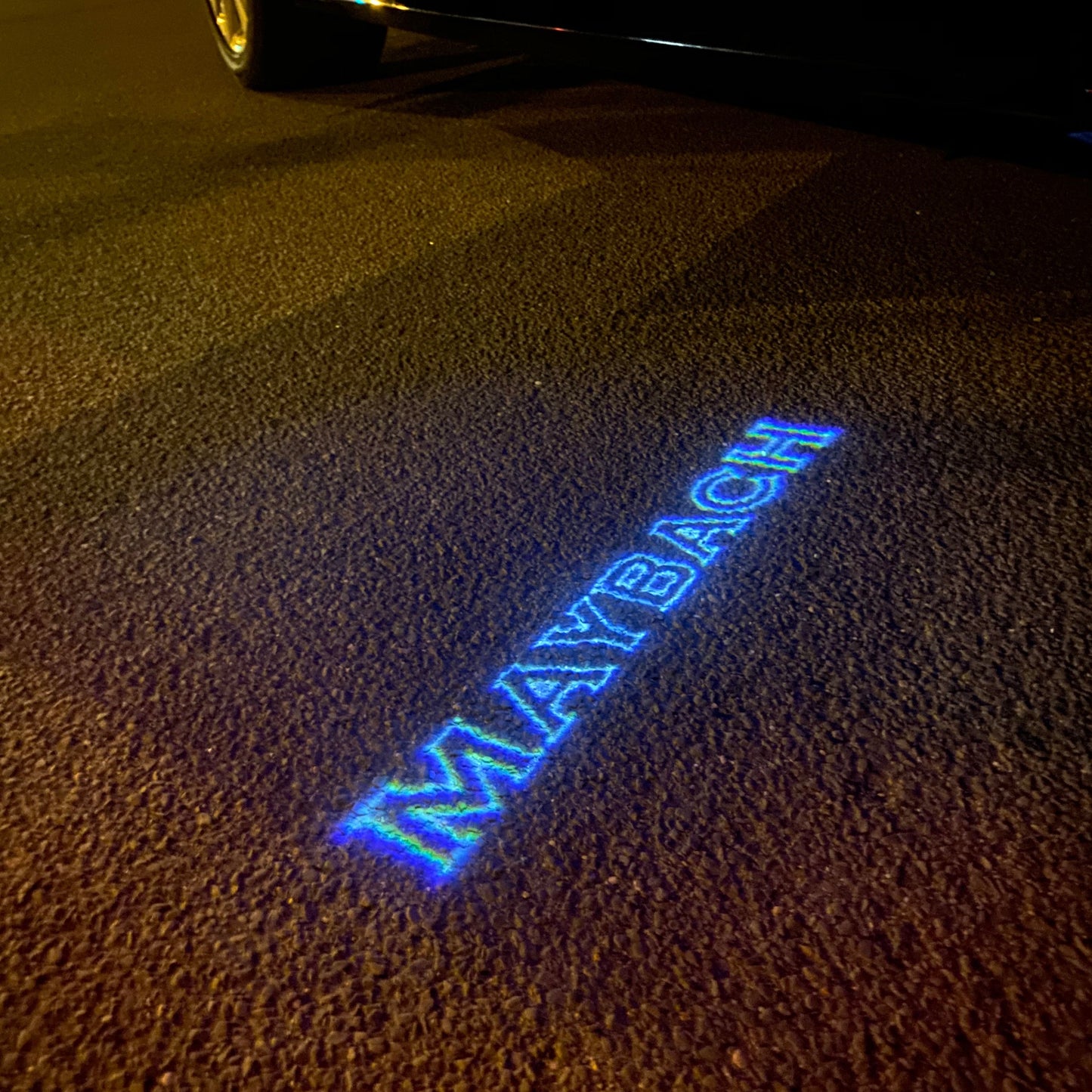 MAYBACH LOGO PROJECTOT LIGHTS Nr.1322 (quantity 1 = 2 Logo Films /2 door lights)