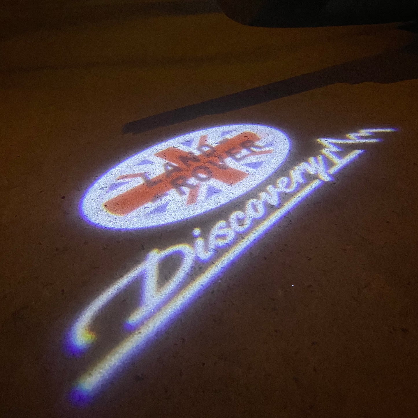 Land Rover DISCOVERY LOGO PROJECROTR LIGHTS Nr.1137 (quantity 1 = 1 sets/2 door lights)