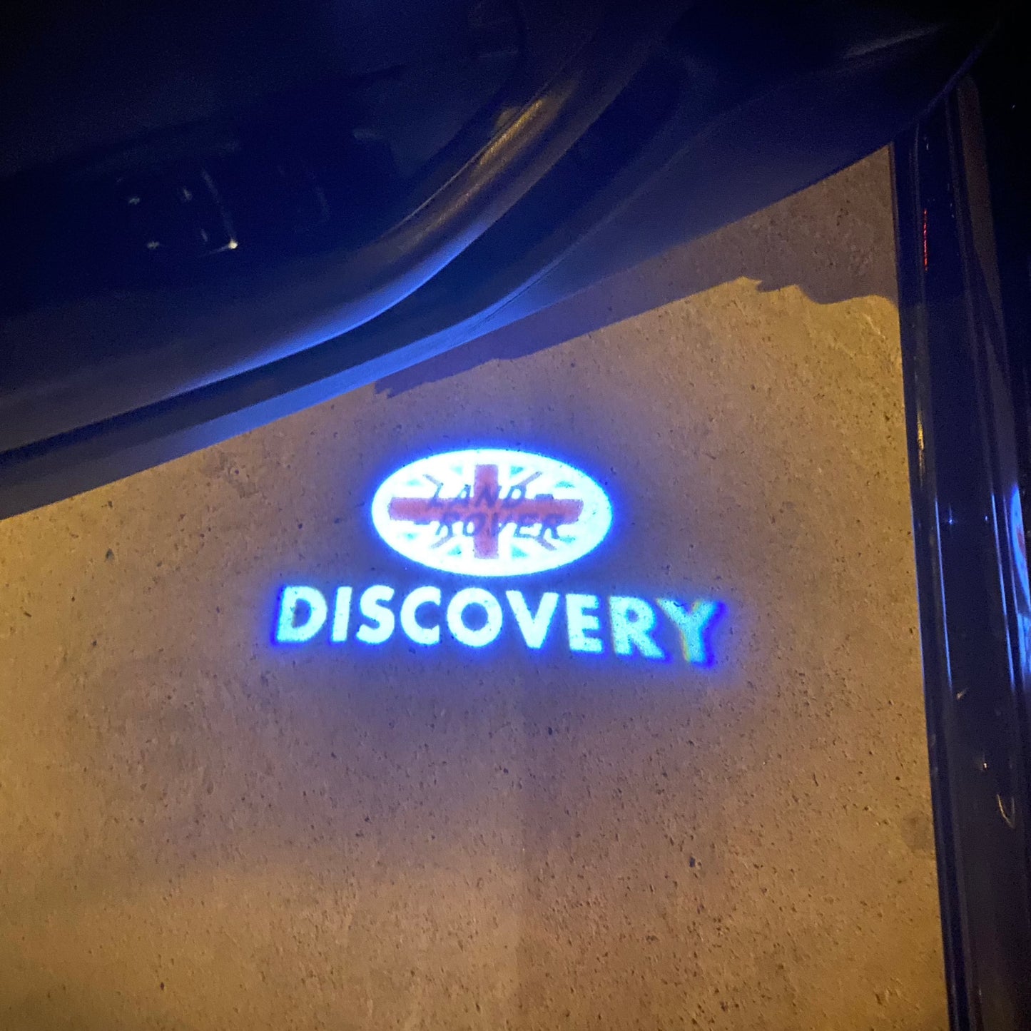 Land Rover DISCOVERY LOGO PROJECROTR LIGHTS Nr.1121 (quantity 1 = 1 sets/2 door lights)