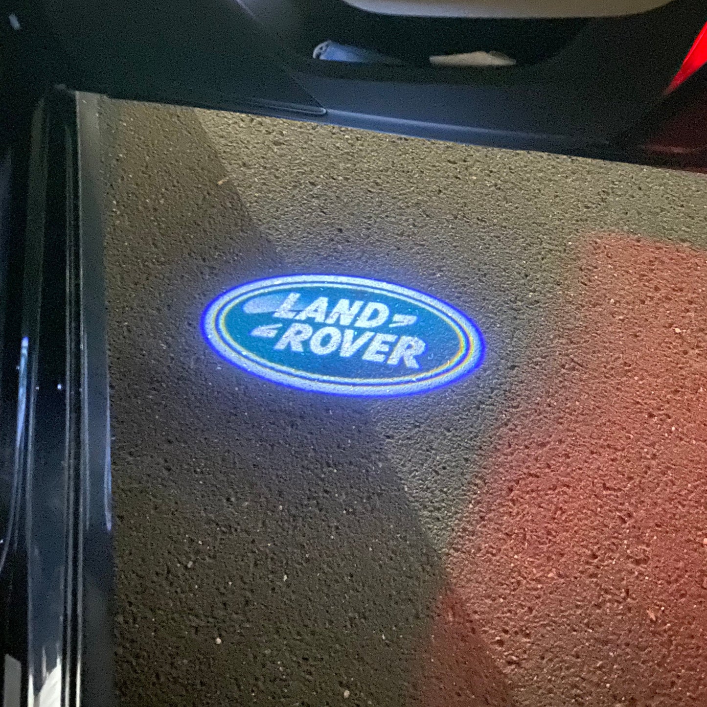 Land Rover ORIGINAL LOGO PROJECROTR LIGHTS Nr.1144 (quantity 1 = 1 sets/2 door lights)