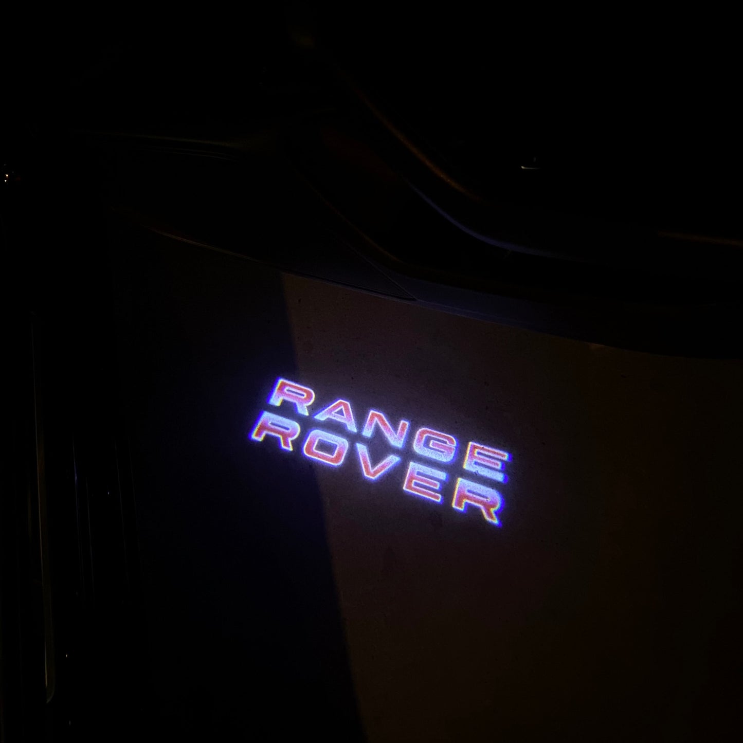 Land Rover RANGE ROVER LOGO PROJECROTR LIGHTS Nr.1112 (quantity 1 = 1 sets/2 door lights)