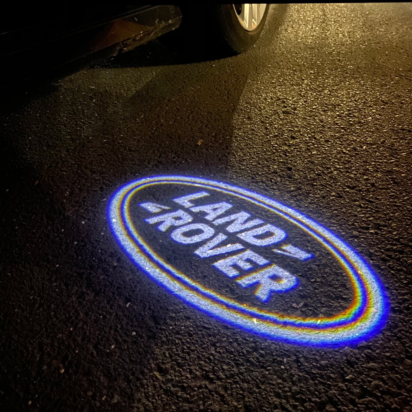 Land Rover ORIGINAL LOGO PROJECROTR LIGHTS Nr.1126 (quantity 1 = 1 sets/2 door lights)