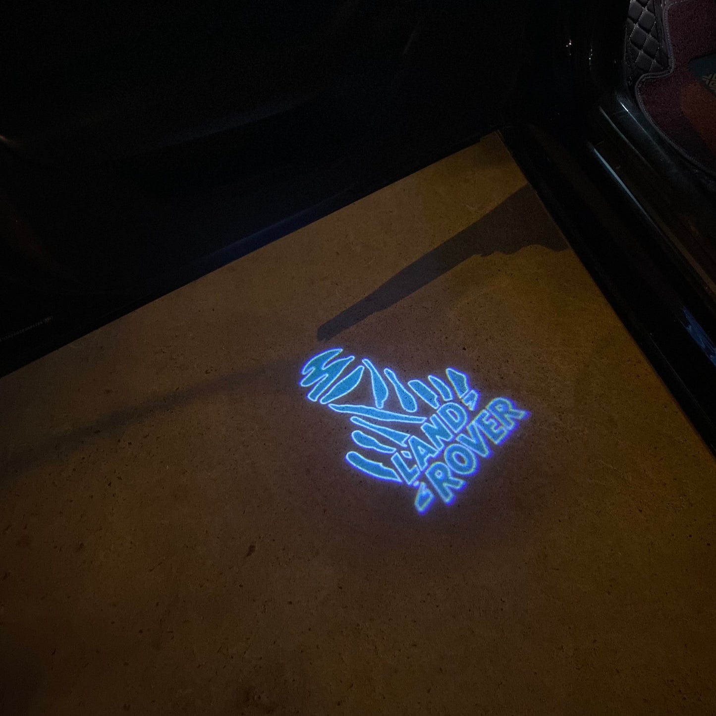 Land Rover DAKAR LOGO PROJECROTR LIGHTS Nr.1105(quantity 1 = 1 sets/2 door lights)