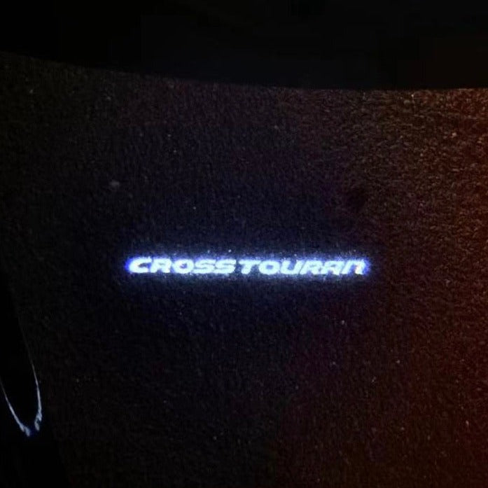 Volkswagen Door lights TOURAN Logo Nr. 164 ( quantity 1 = 2 logo film / 2 door lights)