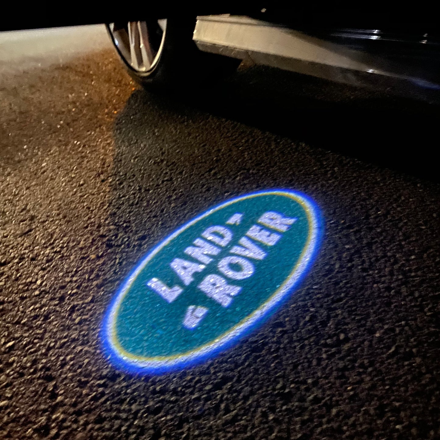 Land Rover ORIGINAL LOGO PROJECROTR LIGHTS Nr.1144 (quantity 1 = 1 sets/2 door lights)