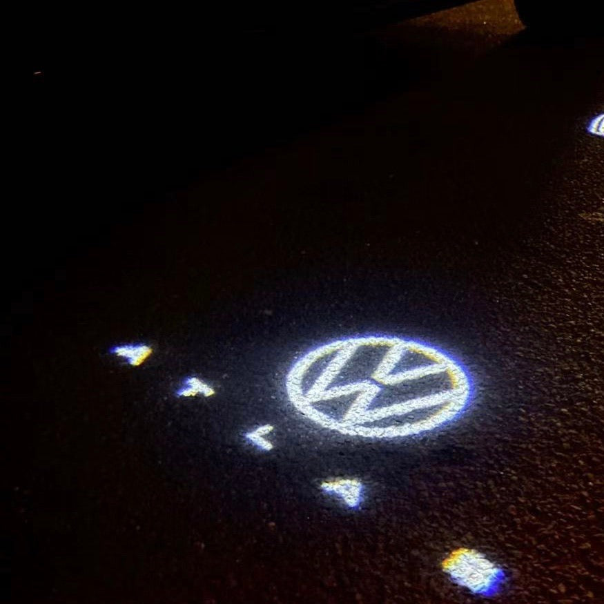 Volkswagen Door lights ATLAS Logo Nr. 169 ( quantity 1 = 2 logo film / 2 door lights)