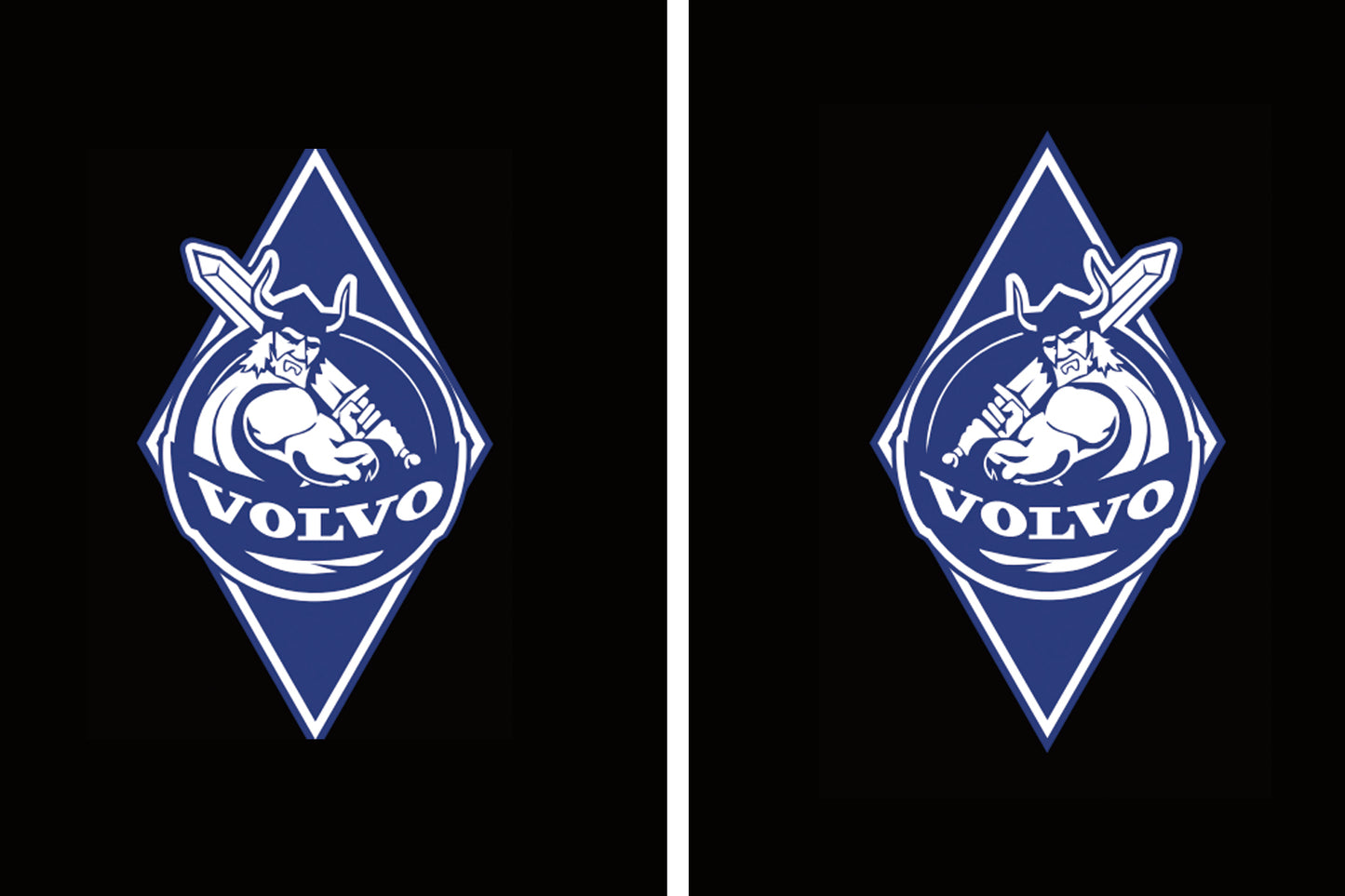 Volvo Original LOGO PROJECROTR LIGHTS Nr.137 (quantity 1 = 2 Logo Film / 2 door lights)