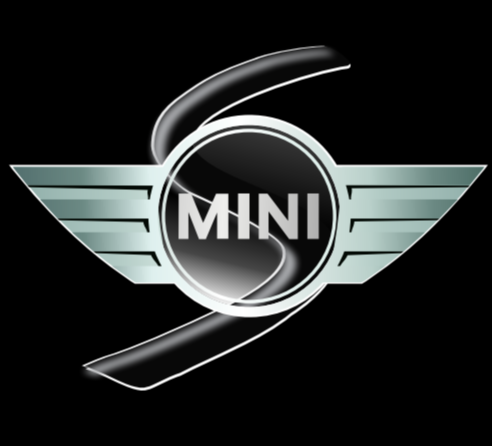 MINI S LOGO PROJECROTR LIGHTS Nr.52 (quantity 1 = 2 Logo Film / 2 door lights)