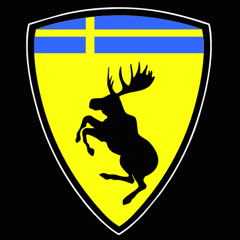 Volvo Milu deer LOGO PROJECROTR LIGHTS Nr.67 (quantity 1 = 2 Logo Film / 2 door lights)