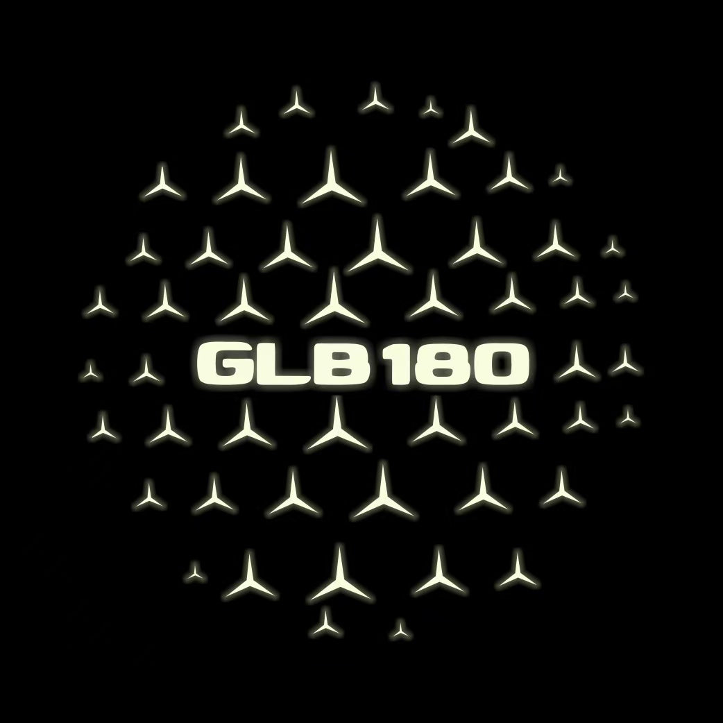 MERCEDES BENZ GLB 180 LOGO PROJECTOR LIGHTS  (quantity 1 = 1 sets/2 door lights)Nr.03f031
