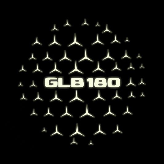 MERCEDES BENZ GLB 180 LOGO PROJECTOR LIGHTS  (quantity 1 = 1 sets/2 door lights)Nr.03f031