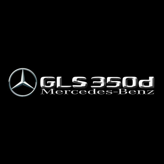 MERCEDES BENZ GLS 350d LOGO PROJECTOR LIGHTS  (quantity 1 = 1 sets/2 door lights)Nr.03f032