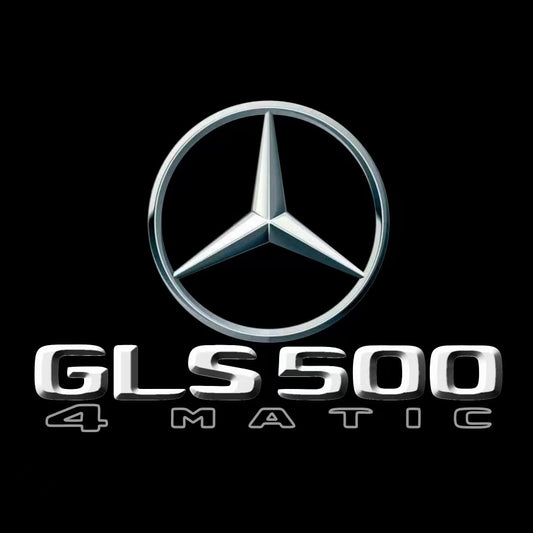 MERCEDES BENZ GLS 500 LOGO PROJECTOR LIGHTS  (quantity 1 = 1 sets/2 door lights)Nr.03f041
