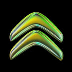 CITROËN Original   LOGO PROJECTOT LIGHTS (quantity 1 = 1 sets/2 door lights) Nr.6024q0t0142