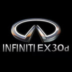 INFINITI  EX30d LOGO PROJECROTR LIGHTS  (quantity 1 = 1 sets/2 door lights)Nr.74A49