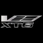 CADILLAC XT6 LOGO PROJECTOT LIGHTS Nr.9769 (quantity 1 = 2 Logo Films /2 door lights）