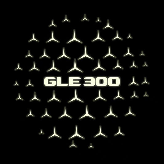 MERCEDES BENZ GLE 300 LOGO PROJECTOR LIGHTS  (quantity 1 = 1 sets/2 door lights)Nr.03f045