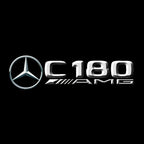 MERCEDES BENZ  C 180 AMG LOGO PROJECTOT LIGHTS  (quantity 1 = 1 sets/2 door lights)Nr.03f018