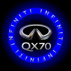 INFINITI  QX70 LOGO PROJECROTR LIGHTS  (quantity 1 = 1 sets/2 door lights)Nr.74A30