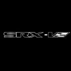 CADILLAC SRX LOGO PROJECTOT LIGHTS Nr.9785 (quantity 1 = 2 Logo Films /2 door lights）