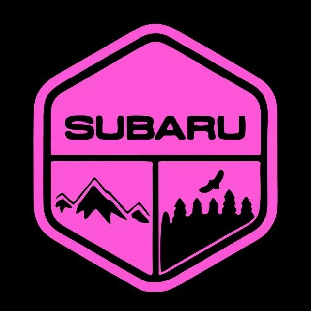 SUBARU ORIGINAL LOGO PROJECROTR LIGHTS (quantity 1 = 1 sets/2 door lights) Nr.8