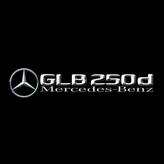 MERCEDES BENZ GLB 250 LOGO PROJECTOR LIGHTS  (quantity 1 = 1 sets/2 door lights)Nr.03f039