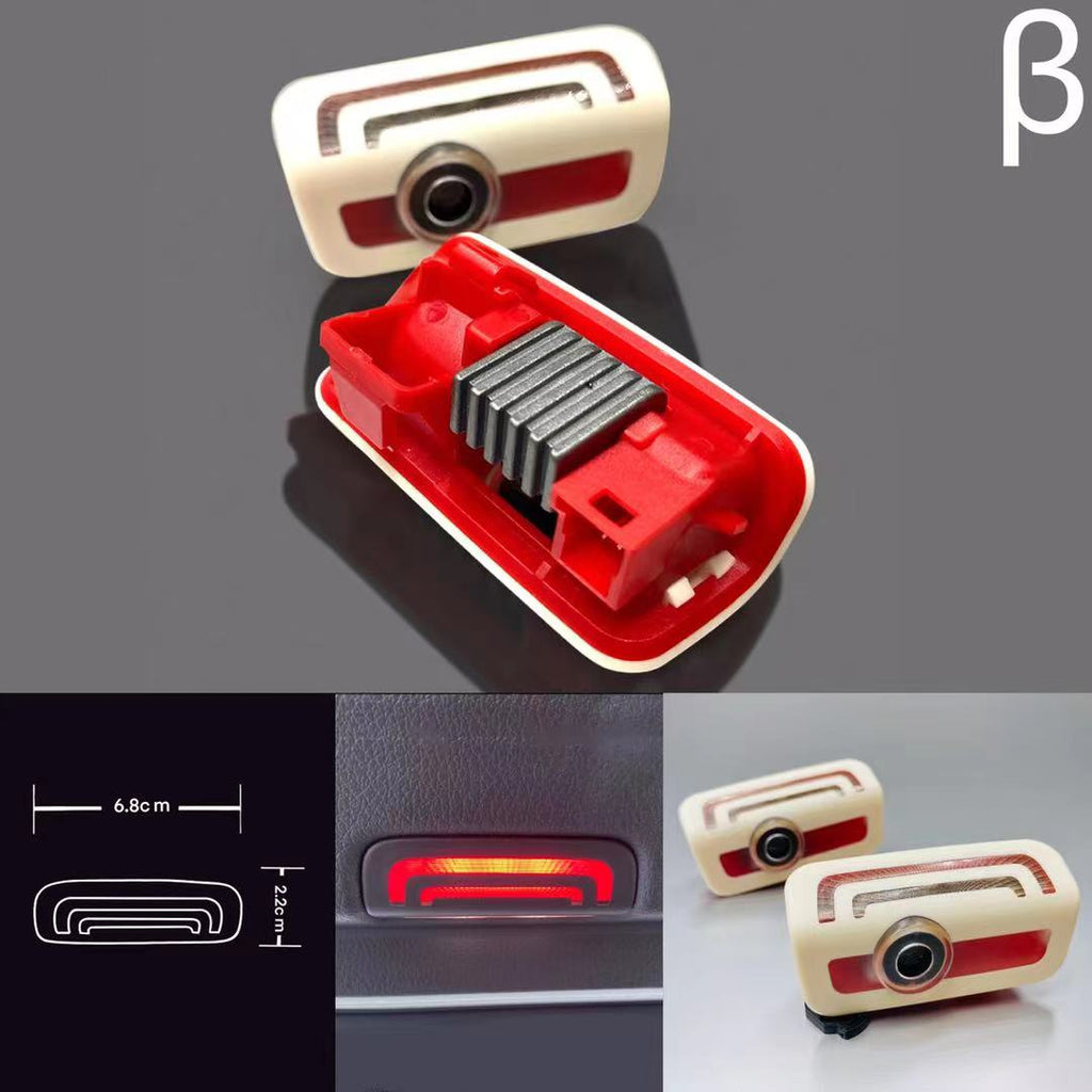 MERCEDES BENZ Original LOGO PROJECTOT LIGHTS Nr.10 ( quantity 1 = 1 sets/2 door lights)